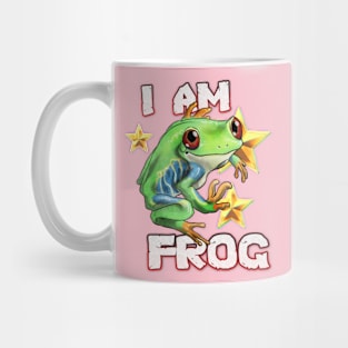 I am frog (Agalychnis callidryas vers.) Mug